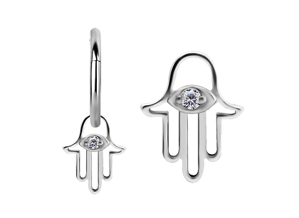 Подвеска из стали Khamsa